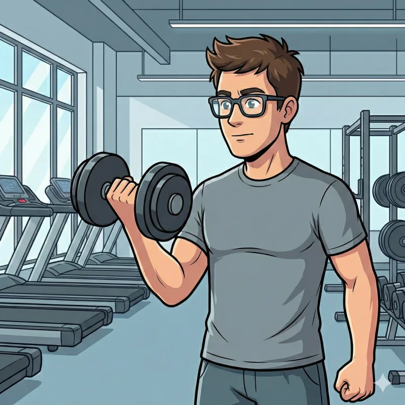 Working out at the gym while Claude Code works